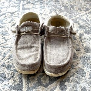 HEY DUDES  (wallet woven) beige